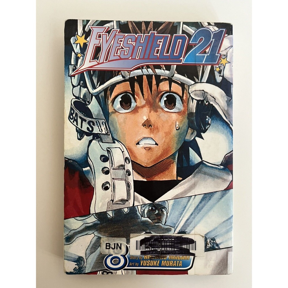 Viz Media Manga Eyeshield 21 Volume‎ Vol 8 Shonen 1st Print Paperback ExLibrary
